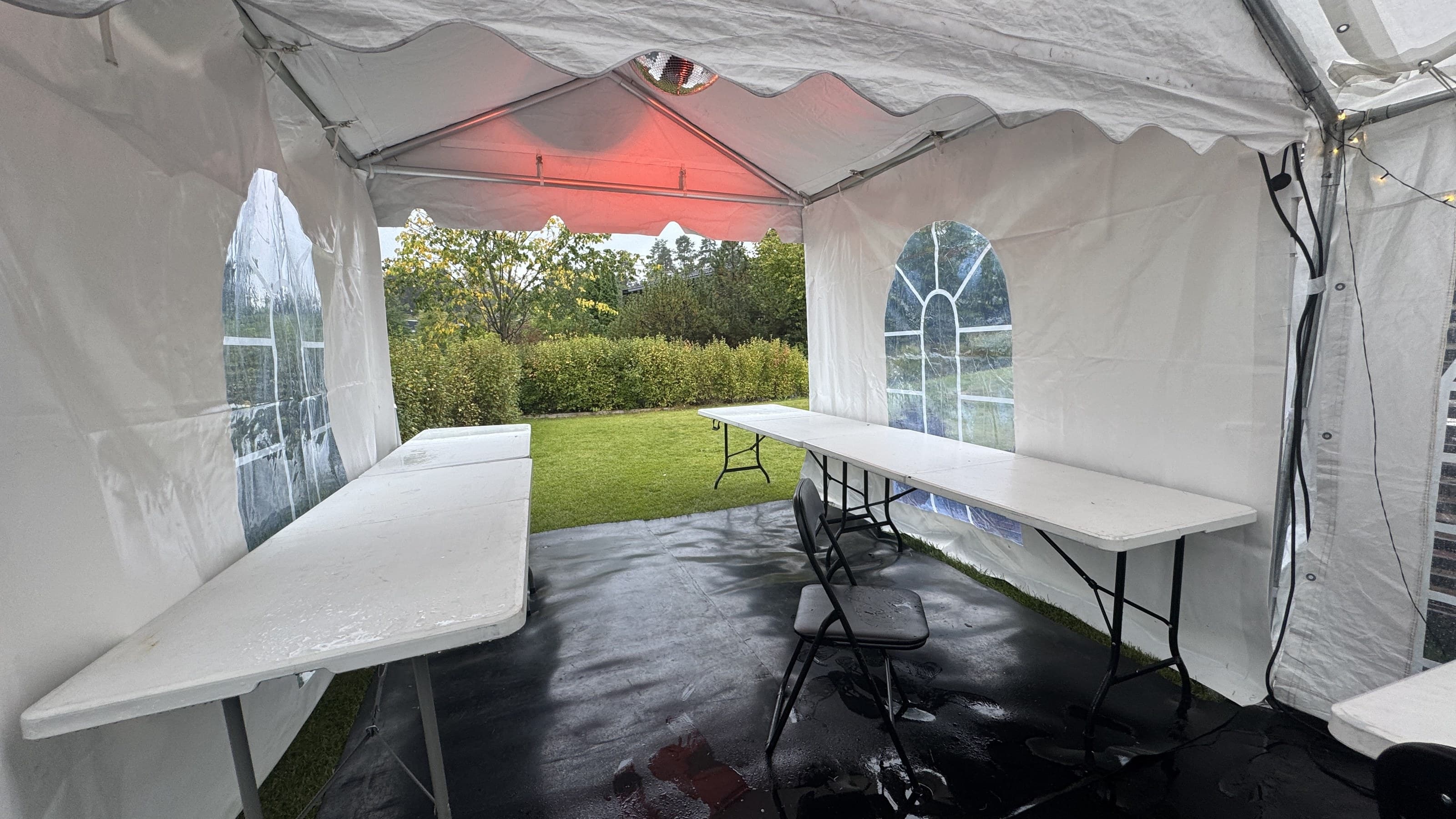 Partytelt 3x3 meter PVC, bilde 1 av 4