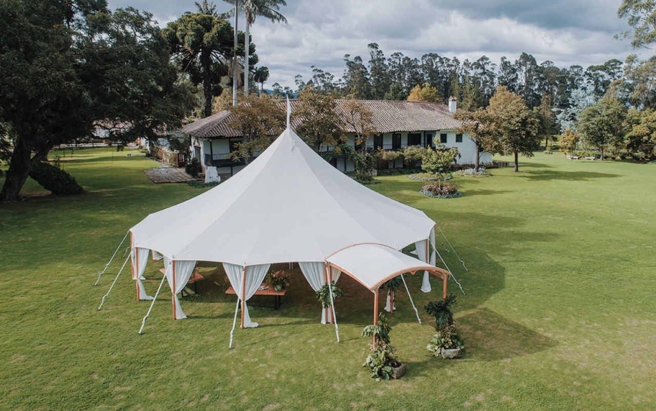 8x14 m seildukstelt 9